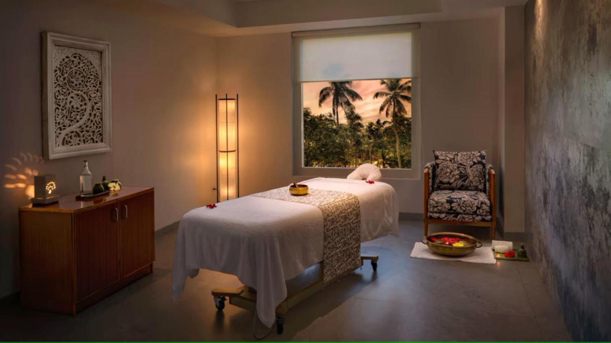 O by Tamara Thiruvananthapuram Exterior foto A treatment room at the spa